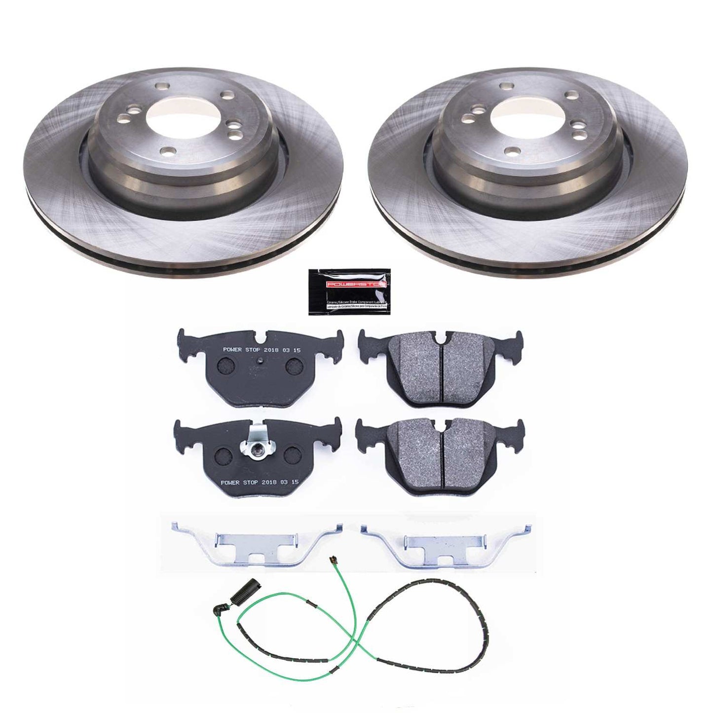 PowerStop Power Stop 01-06 BMW M3 Rear Track Day SPEC Brake Kit TDSK5732