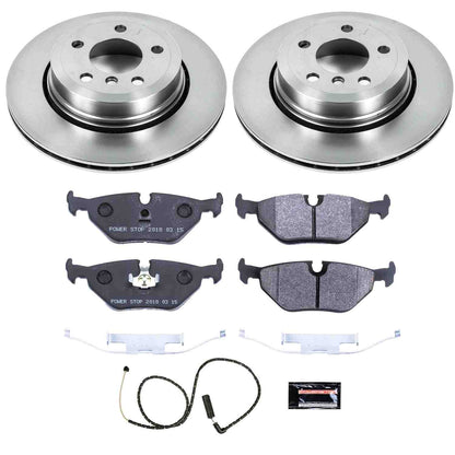 PowerStop Power Stop 04-10 BMW X3 Rear Track Day SPEC Brake Kit TDSK5738