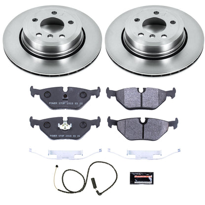 PowerStop Power Stop 04-10 BMW X3 Rear Track Day SPEC Brake Kit TDSK5738