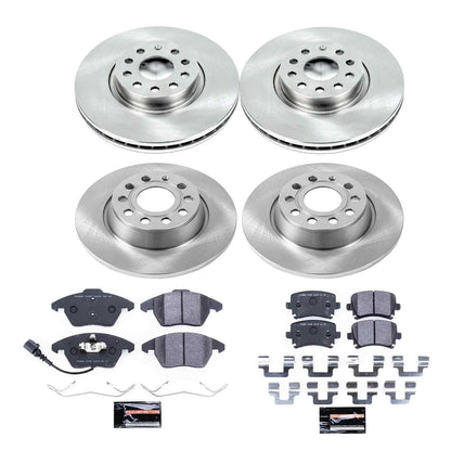 PowerStop Power Stop 2013 Audi A3 Front & Rear Track Day SPEC Brake Kit TDSK5798