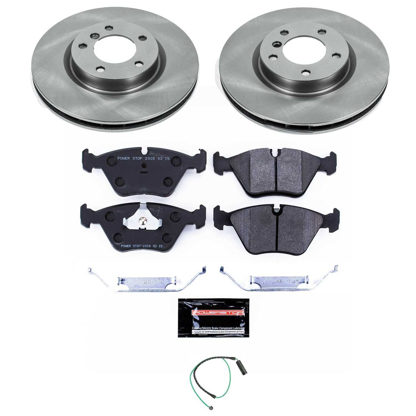 PowerStop Power Stop 95-99 BMW M3 Front Track Day SPEC Brake Kit TDSK582