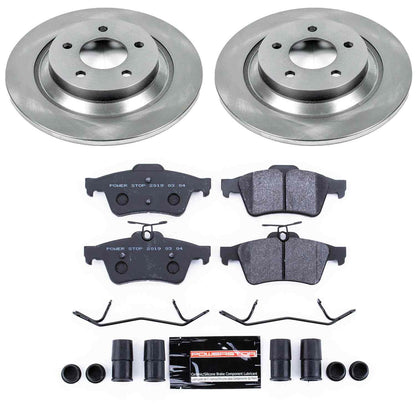 PowerStop Power Stop 08-10 Mazda 5 Rear Track Day SPEC Brake Kit TDSK5842