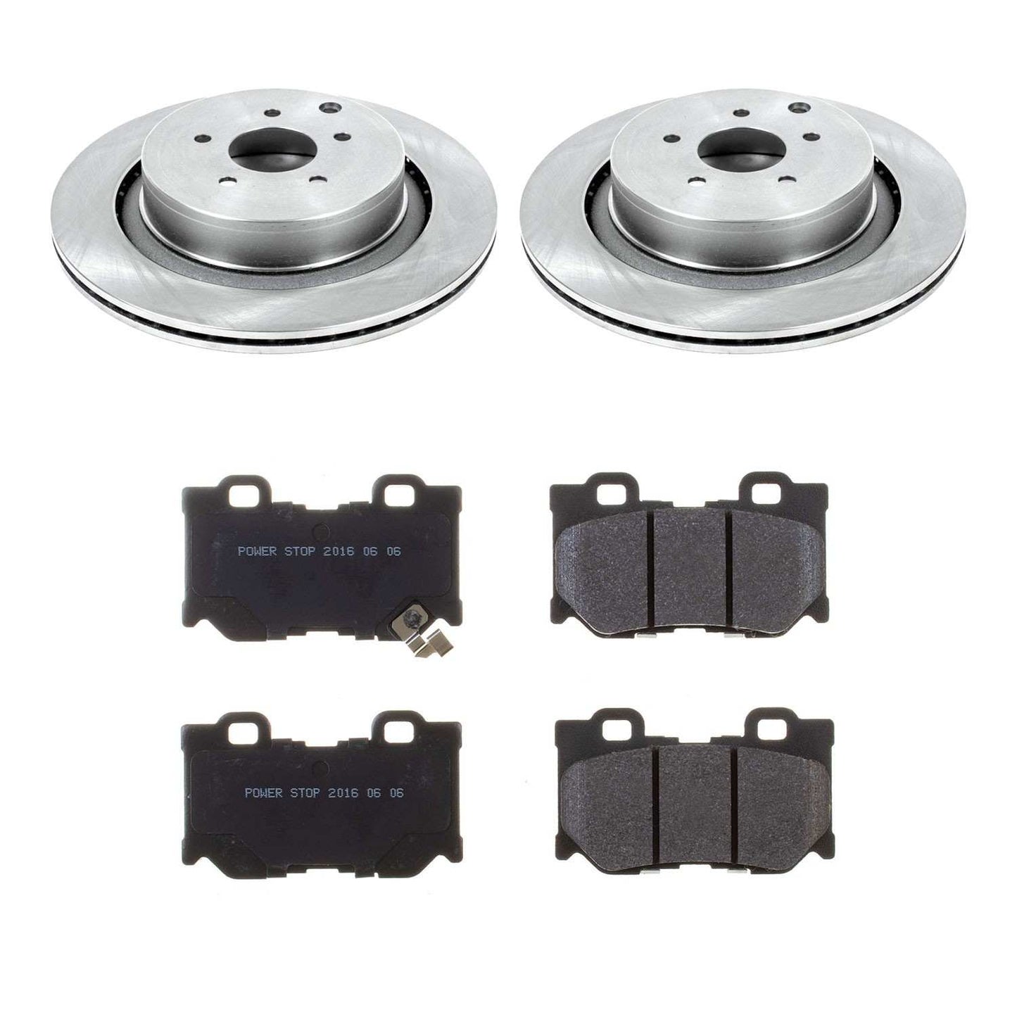PowerStop Power Stop 09-13 Infiniti FX50 Rear Track Day SPEC Brake Kit TDSK5861