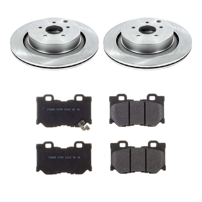 PowerStop Power Stop 09-13 Infiniti FX50 Rear Track Day SPEC Brake Kit TDSK5861