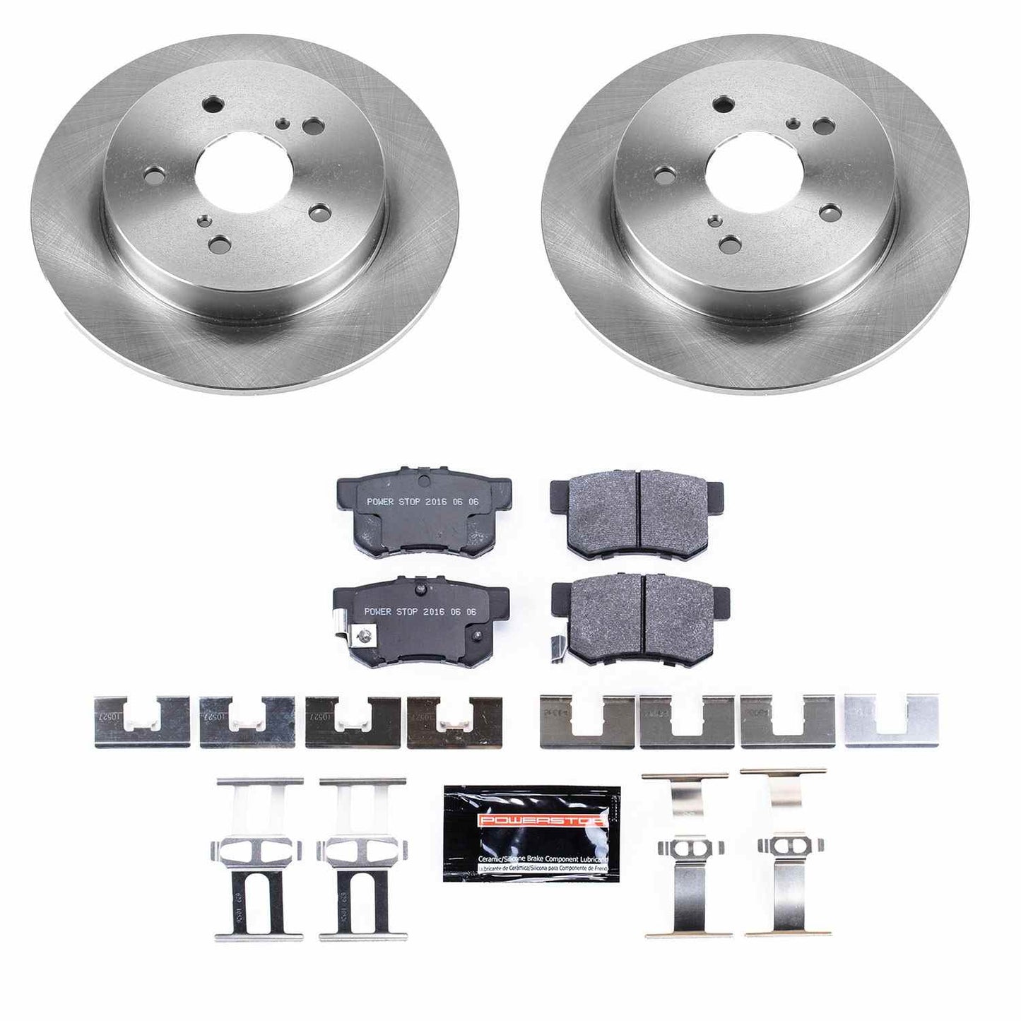 PowerStop Power Stop 07-13 Suzuki SX4 Rear Track Day SPEC Brake Kit TDSK5889