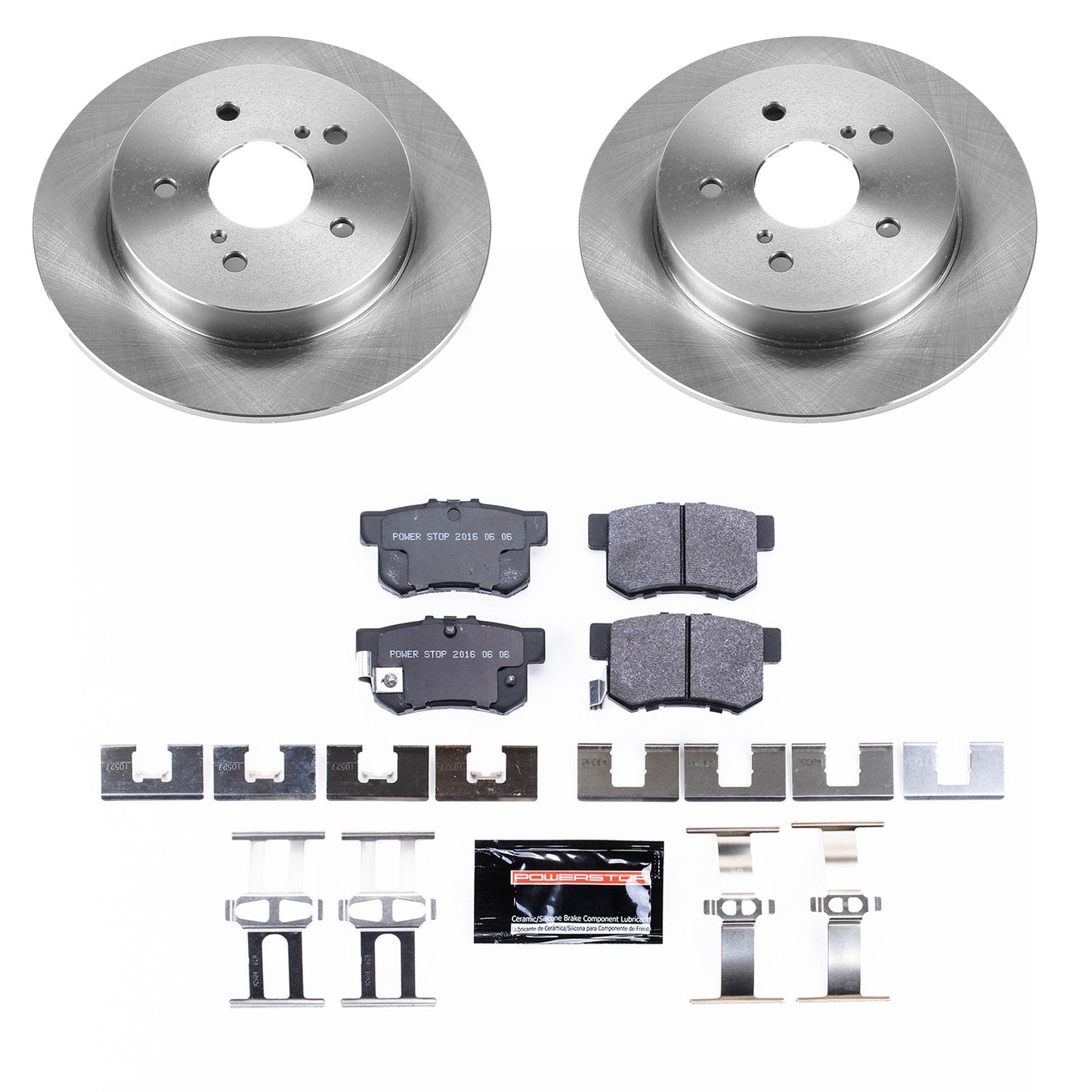 PowerStop Power Stop 07-13 Suzuki SX4 Rear Track Day SPEC Brake Kit TDSK5889