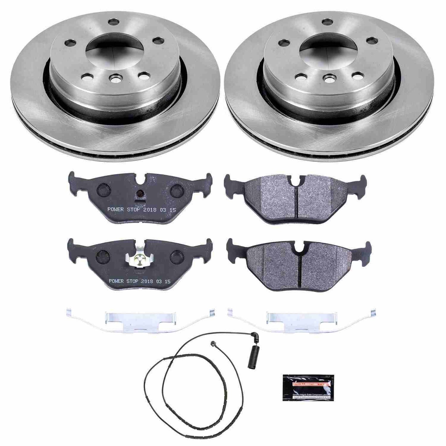 PowerStop Power Stop 2000 BMW 323Ci Rear Track Day SPEC Brake Kit TDSK613
