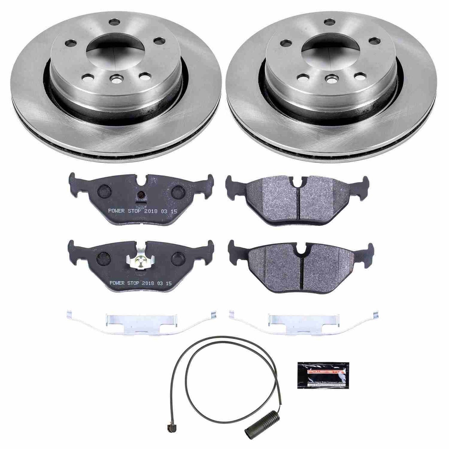 PowerStop Power Stop 98-99 BMW 323i Rear Track Day SPEC Brake Kit TDSK615