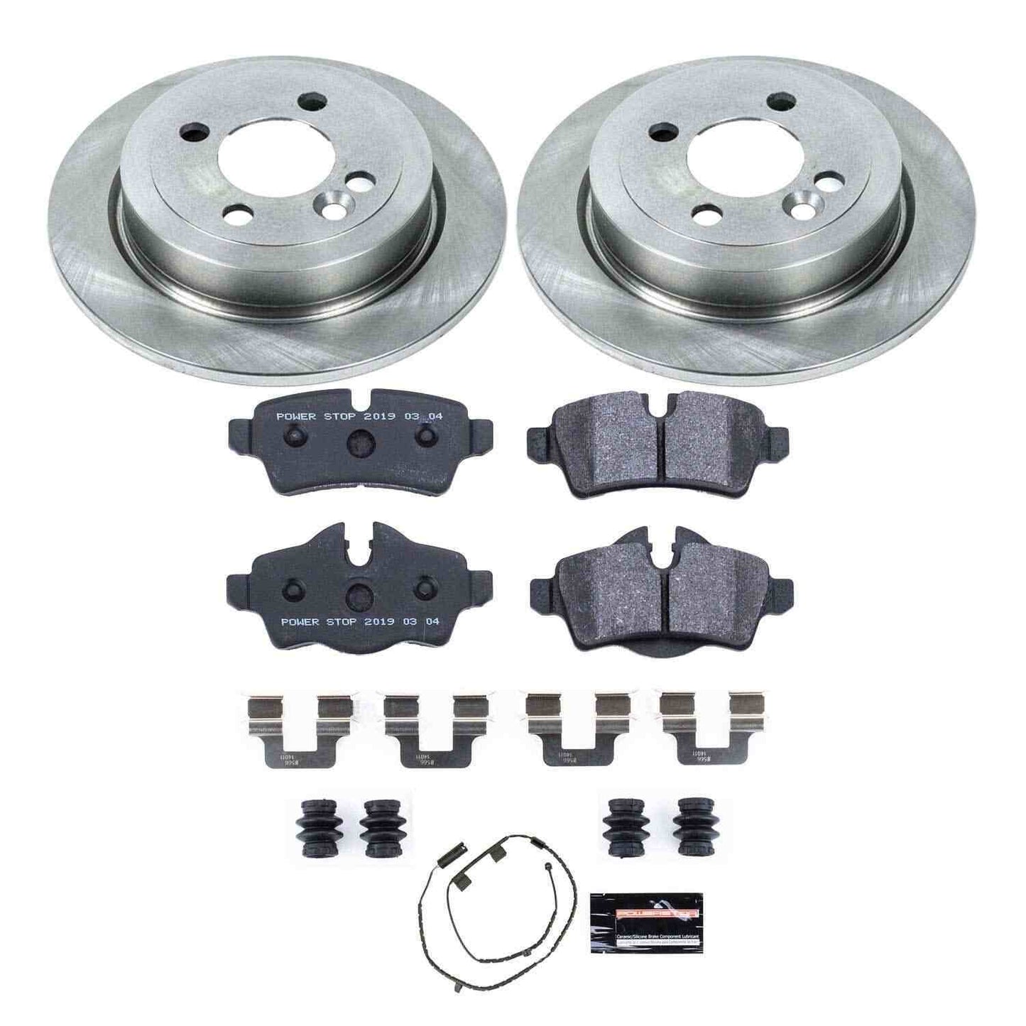 PowerStop Power Stop 07-08 Mini Cooper Rear Track Day SPEC Brake Kit TDSK6280
