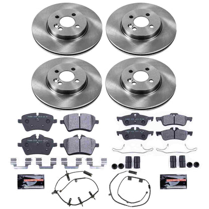 PowerStop Power Stop 07-08 Mini Cooper Front & Rear Track Day SPEC Brake Kit TDSK6299