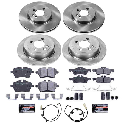 PowerStop Power Stop 07-10 Mini Cooper Front & Rear Track Day SPEC Brake Kit TDSK6301