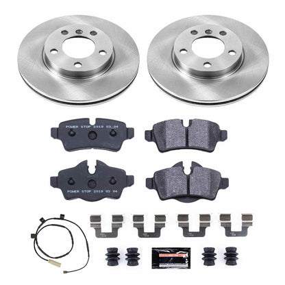 PowerStop Power Stop 11-16 Mini Cooper Rear Track Day SPEC Brake Kit TDSK6331
