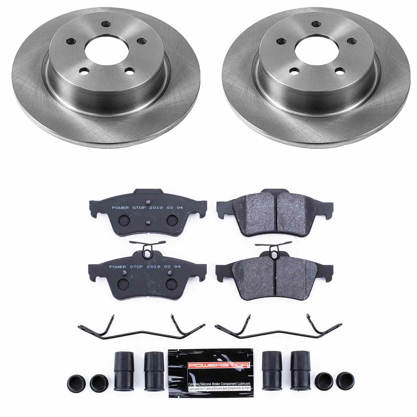 PowerStop Power Stop 13-18 Ford C-Max Rear Track Day SPEC Brake Kit TDSK6398