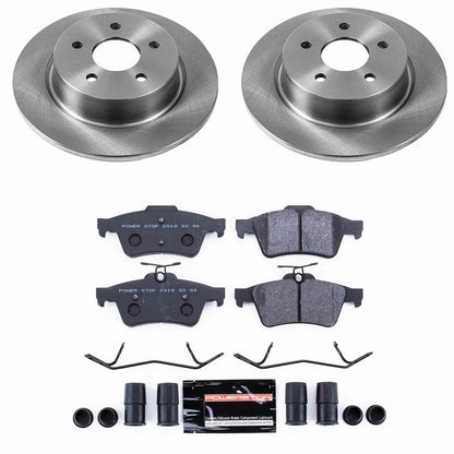 PowerStop Power Stop 13-18 Ford C-Max Rear Track Day SPEC Brake Kit TDSK6398