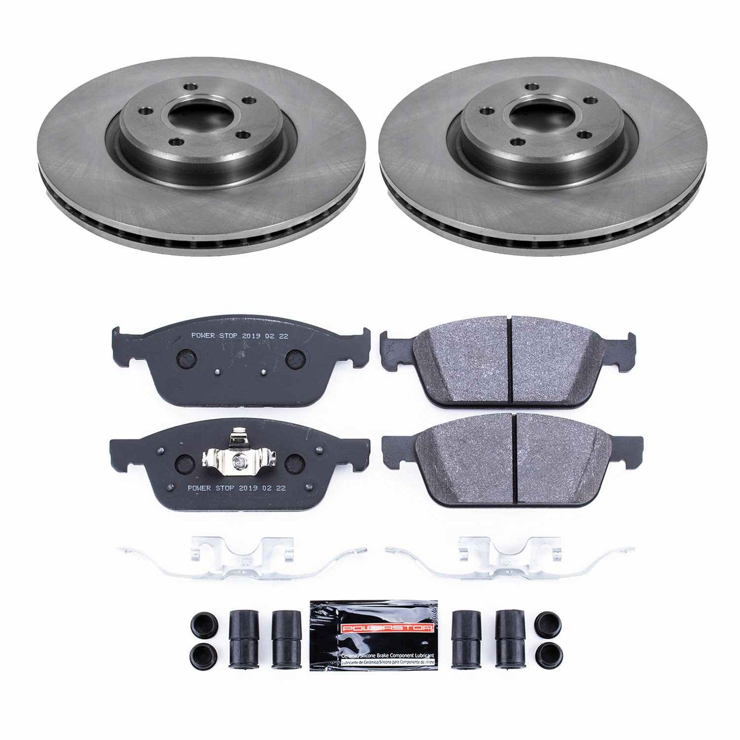 PowerStop Power Stop 13-14 Ford Focus Front Track Day SPEC Brake Kit TDSK6479
