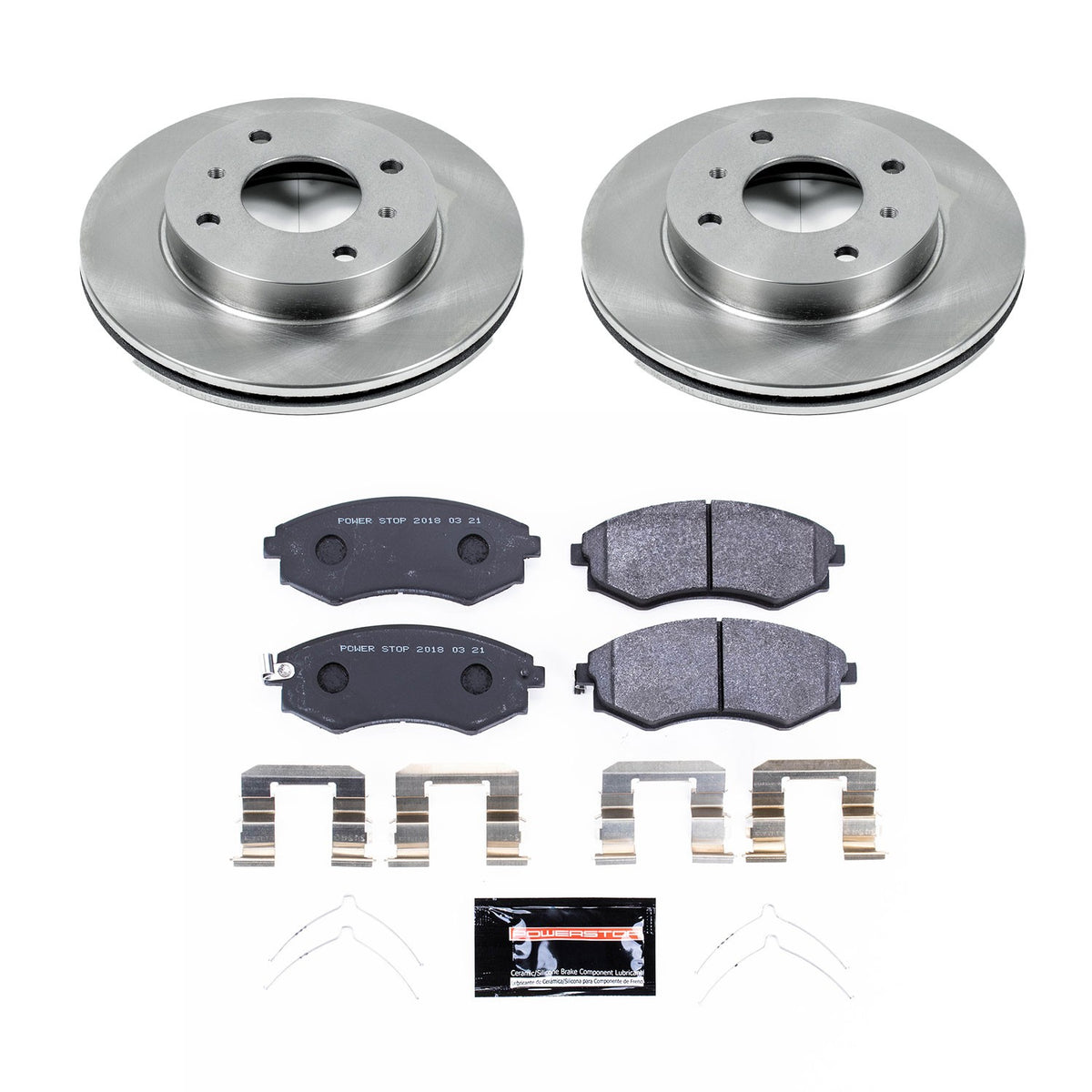 PowerStop Power Stop 91-96 Infiniti G20 Front Track Day SPEC Brake Kit TDSK656