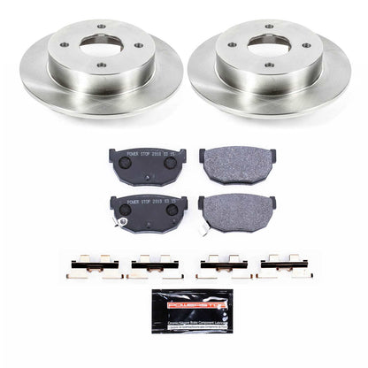 PowerStop Power Stop 89-98 Nissan 240SX Rear Track Day SPEC Brake Kit TDSK659