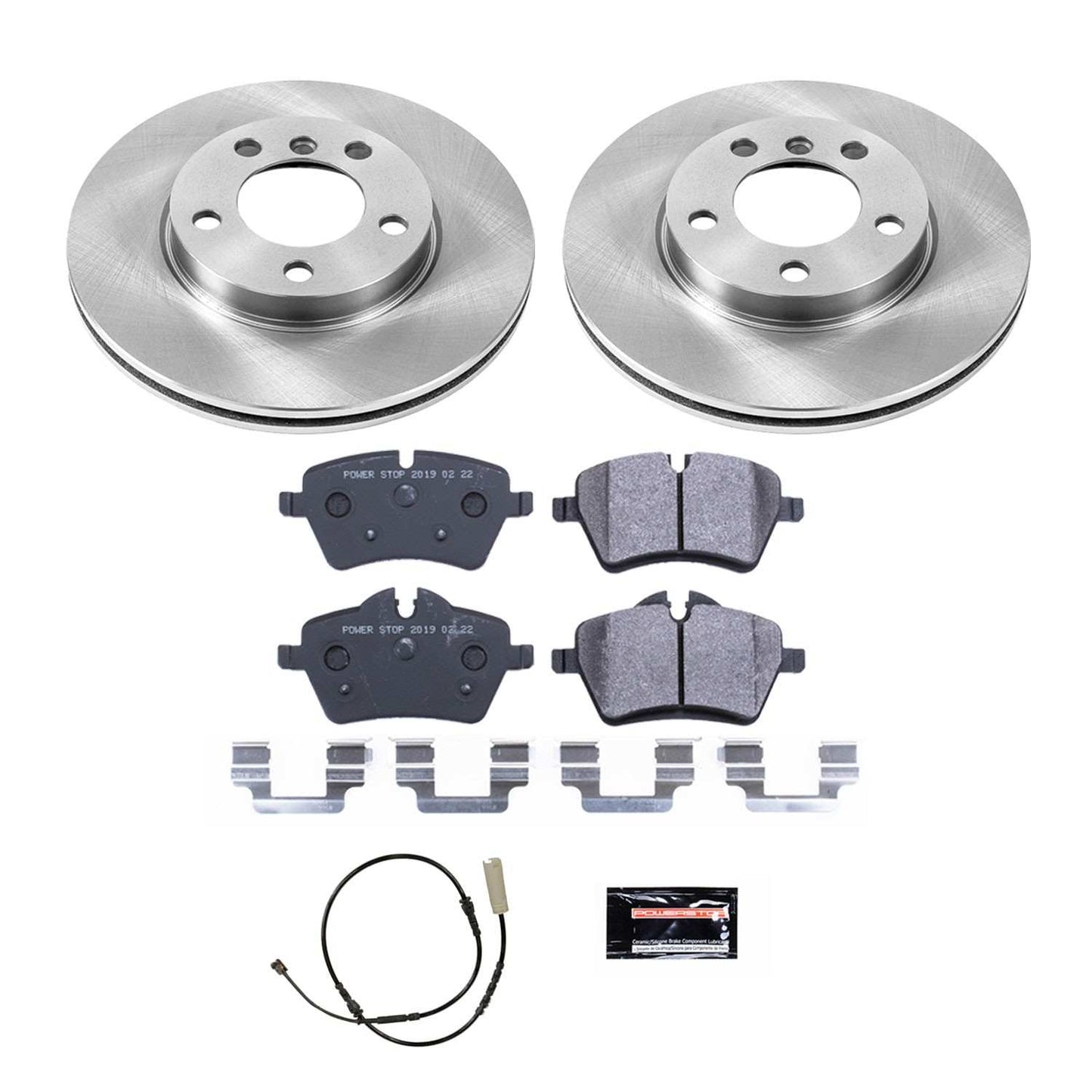 PowerStop Power Stop 11-16 Mini Cooper Countryman Front Track Day SPEC Brake Kit TDSK6662