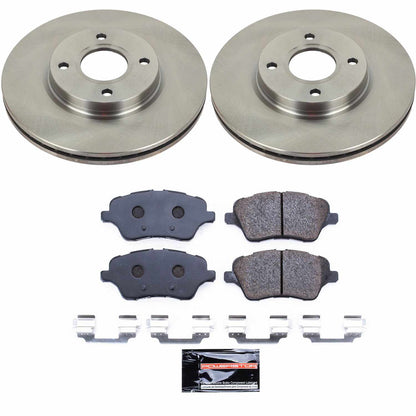 PowerStop Power Stop 14-19 Ford Fiesta Front Track Day SPEC Brake Kit TDSK6818