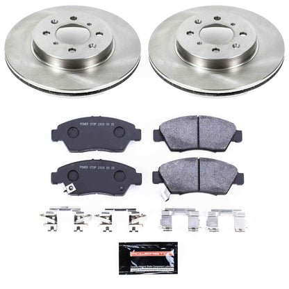 PowerStop Power Stop 93-95 Honda Civic Front Track Day SPEC Brake Kit TDSK694