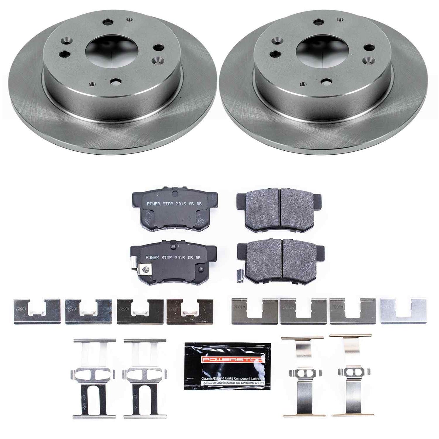 PowerStop Power Stop 1997 Acura CL Rear Track Day SPEC Brake Kit TDSK701