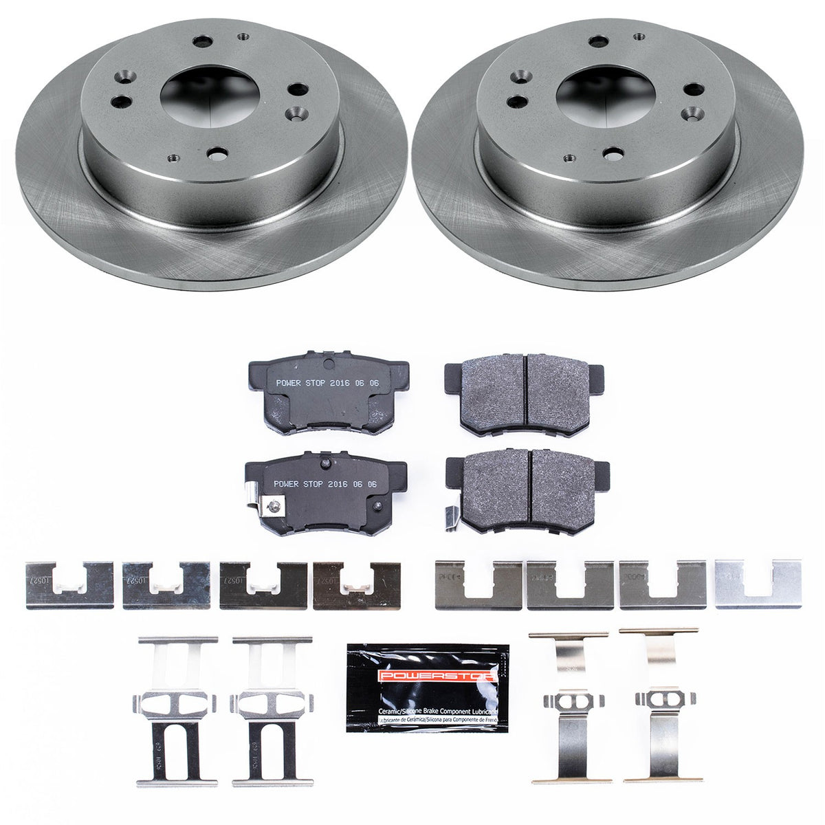 PowerStop Power Stop 1997 Acura CL Rear Track Day SPEC Brake Kit TDSK701