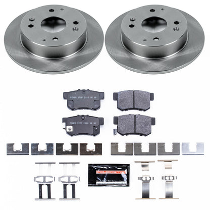 PowerStop Power Stop 1997 Acura CL Rear Track Day SPEC Brake Kit TDSK701