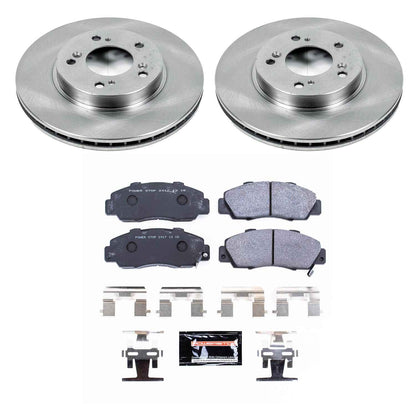 PowerStop Power Stop 97-01 Acura Integra Front Track Day SPEC Brake Kit TDSK704