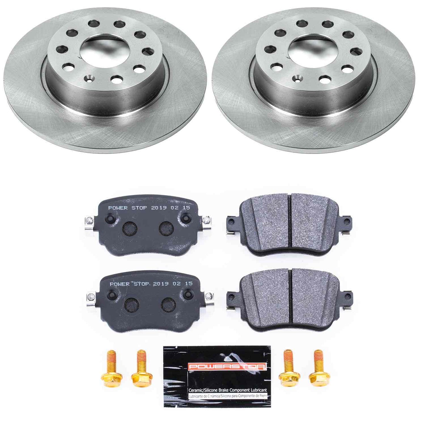 PowerStop Power Stop 15-18 Volkswagen Golf Rear Track Day SPEC Brake Kit TDSK7053