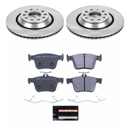 PowerStop Power Stop 17-18 Audi RS3 Rear Track Day SPEC Brake Kit TDSK7084