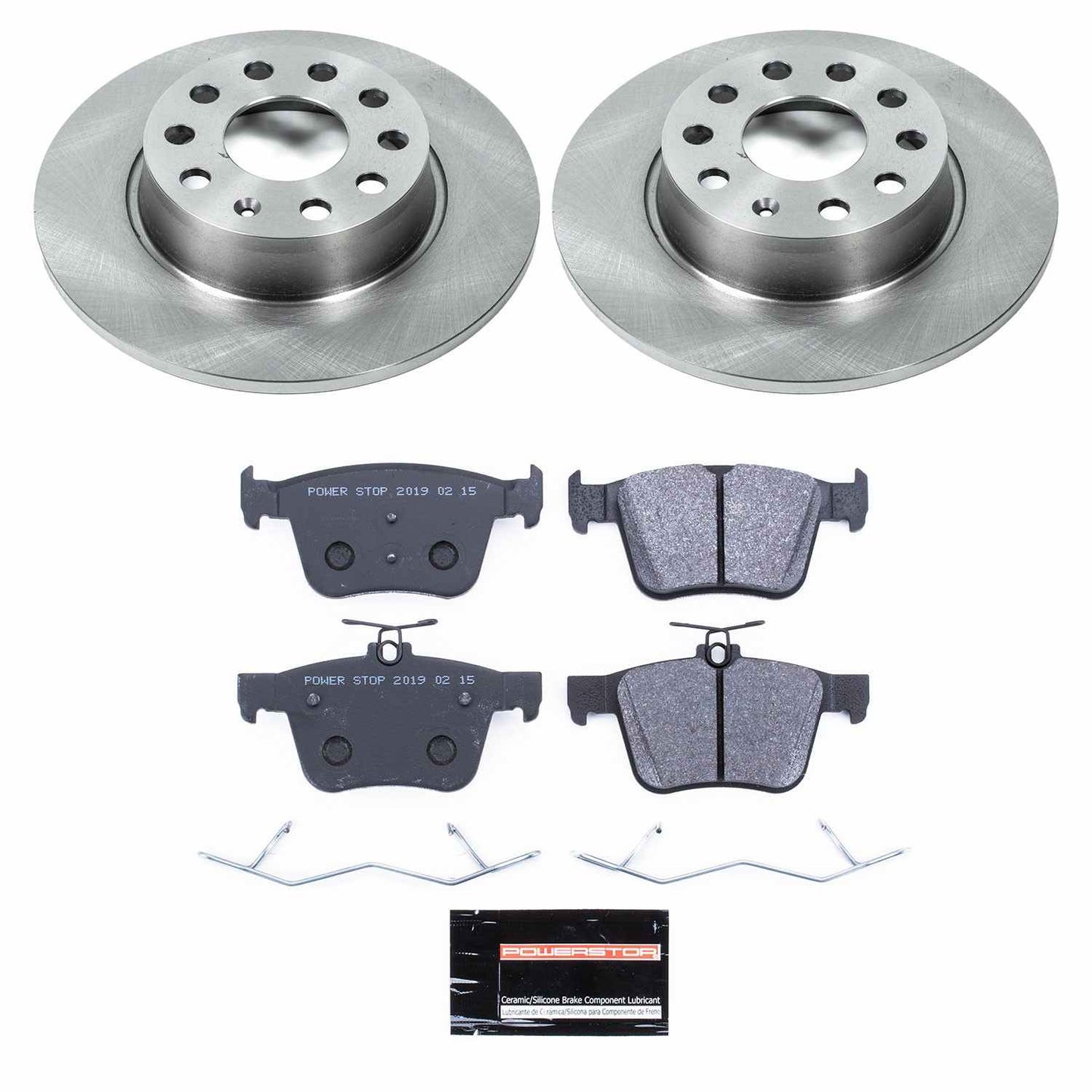 PowerStop Power Stop 15-18 Audi A3 Rear Track Day SPEC Brake Kit TDSK7093