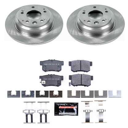 PowerStop Power Stop 96-98 Acura RL Rear Track Day SPEC Brake Kit TDSK709