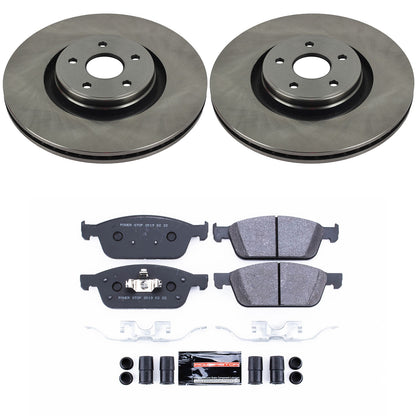 PowerStop Power Stop 13-14 Ford Focus Front Track Day SPEC Brake Kit TDSK7146