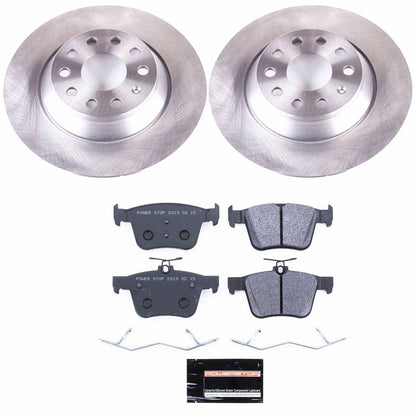 PowerStop Power Stop 16-18 Audi TT Quattro Rear Track Day SPEC Brake Kit TDSK7176
