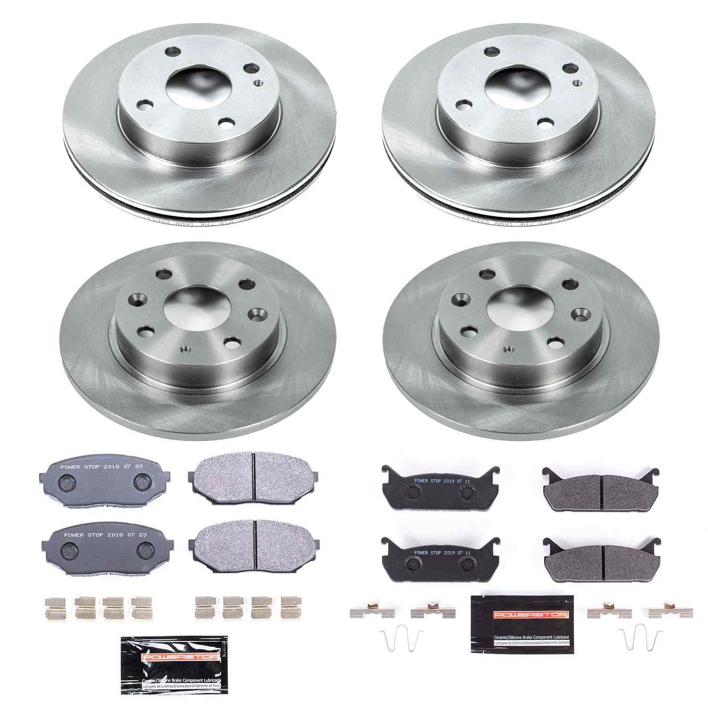 PowerStop Power Stop 90-93 Mazda Miata Front & Rear Track Day SPEC Brake Kit TDSK718