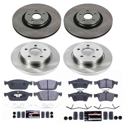 PowerStop Power Stop 13-14 Ford Focus Front & Rear Track Day SPEC Brake Kit TDSK7232