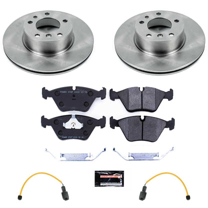 PowerStop Power Stop 1989 BMW 525i Front Track Day SPEC Brake Kit TDSK7334
