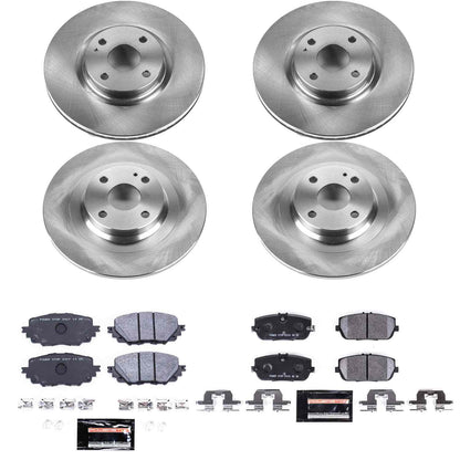 PowerStop Power Stop 17-19 Fiat 124 Spider Front & Rear Track Day SPEC Brake Kit TDSK7359