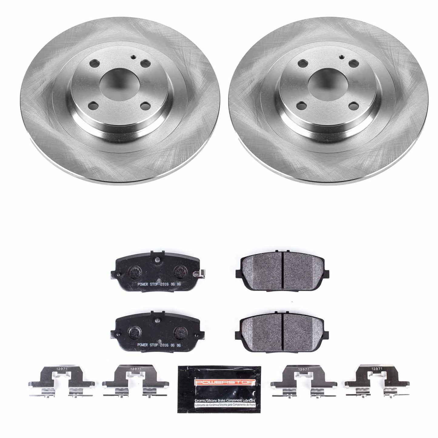 PowerStop Power Stop 17-19 Fiat 124 Spider Rear Track Day SPEC Brake Kit TDSK7362