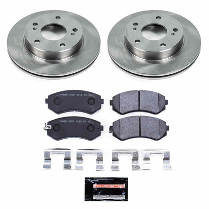 PowerStop Power Stop 94-96 Nissan 240SX Front Track Day SPEC Brake Kit TDSK754