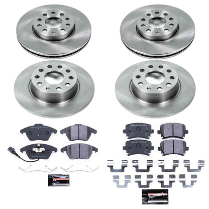 PowerStop Power Stop 2010 Volkswagen Golf Front & Rear Track Day SPEC Brake Kit TDSK7837