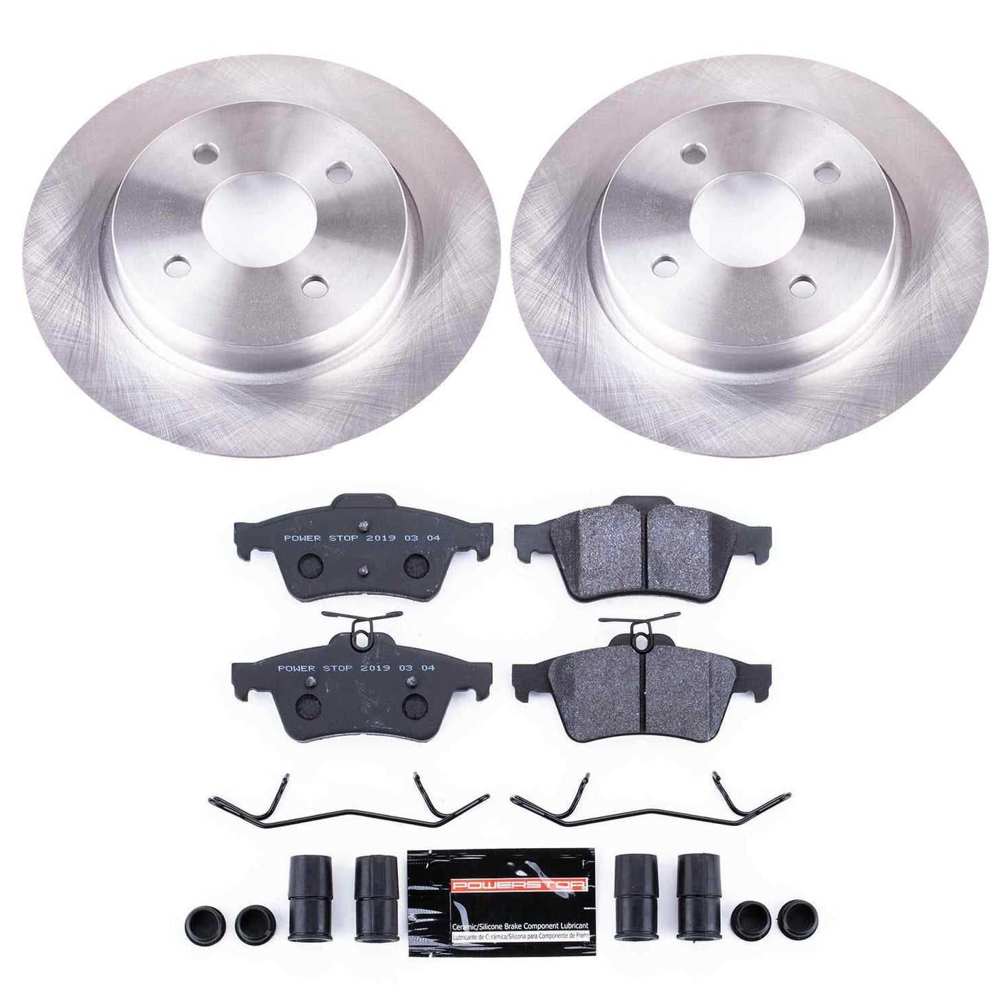 PowerStop Power Stop 2018 Ford EcoSport Rear Track Day SPEC Brake Kit TDSK7898