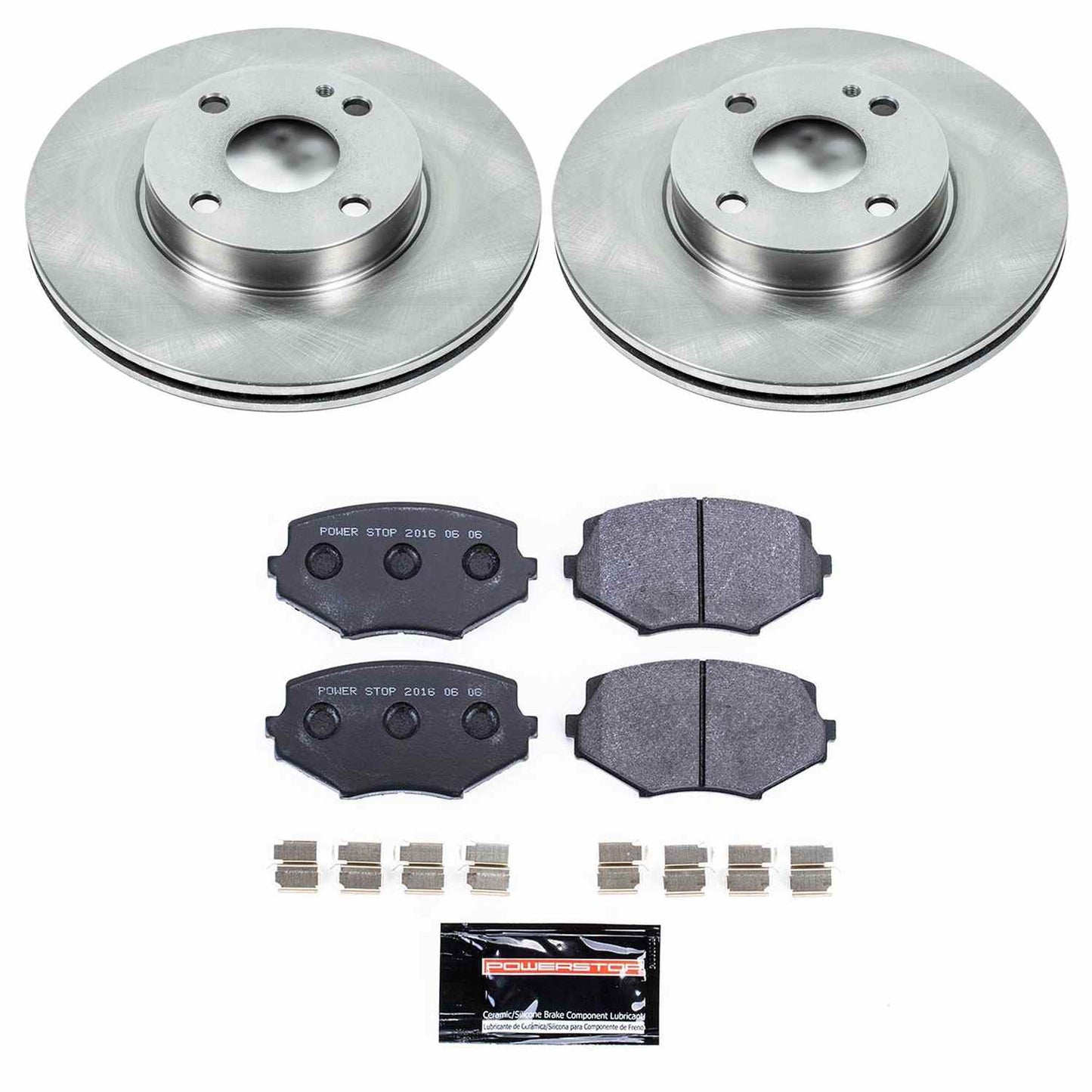 PowerStop Power Stop 94-97 Mazda Miata Front Track Day SPEC Brake Kit TDSK793