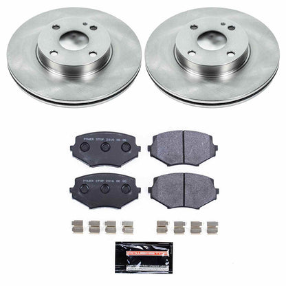 PowerStop Power Stop 94-97 Mazda Miata Front Track Day SPEC Brake Kit TDSK793
