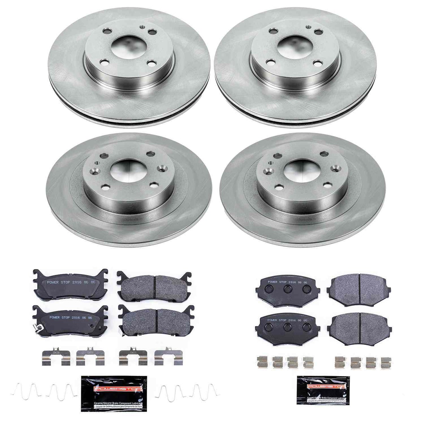 PowerStop Power Stop 94-97 Mazda Miata Front & Rear Track Day SPEC Brake Kit TDSK794