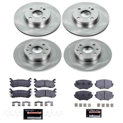 PowerStop Power Stop 94-97 Mazda Miata Front & Rear Track Day SPEC Brake Kit TDSK794