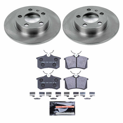 PowerStop Power Stop 98-10 Volkswagen Beetle Rear Track Day SPEC Brake Kit TDSK847