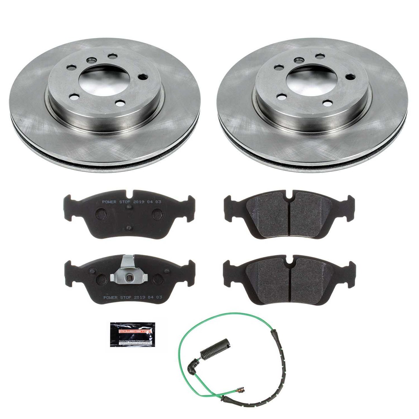 PowerStop Power Stop 01-05 BMW 325xi Front Track Day SPEC Brake Kit TDSK868