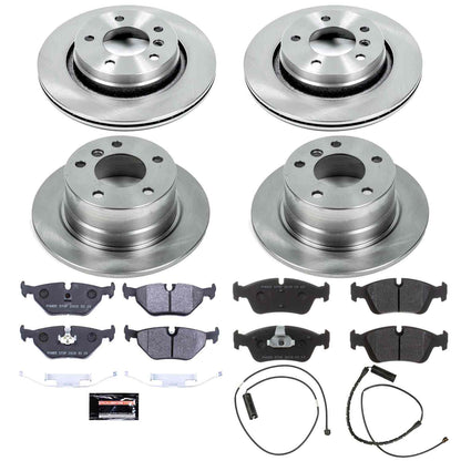 PowerStop Power Stop 01-02 BMW Z3 Front & Rear Track Day SPEC Brake Kit TDSK870