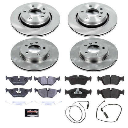 PowerStop Power Stop 2000 BMW 323i Front & Rear Track Day SPEC Brake Kit TDSK871